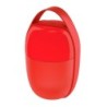 Two-Compartment Lunch Pot Red - Food à Porter