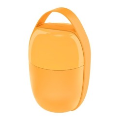 Two-Compartment Lunch Pot Yellow - Food à Porter