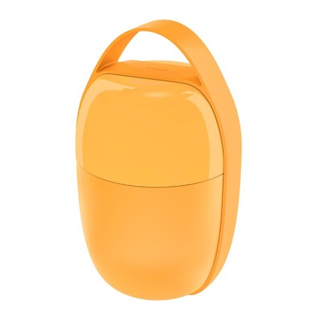 Two-Compartment Lunch Pot Yellow - Food à Porter