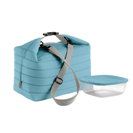 Thermal Bag and Airtight Container L Set Matt Blue - Handy