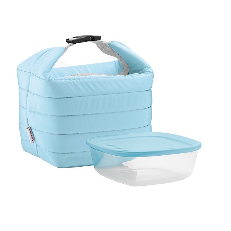Thermal Bag and Airtight Container S Set Matt Blue - Handy