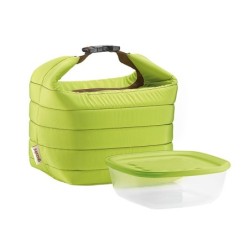 Thermal Bag and Airtight Container S Set Apple Green - Handy