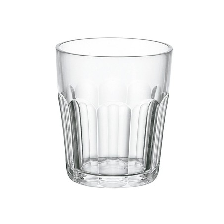 Vaso Tumbler Bajo Transparente - Happy Hour