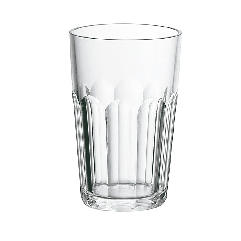 Vaso Tumbler Alto Transparente - Happy Hour