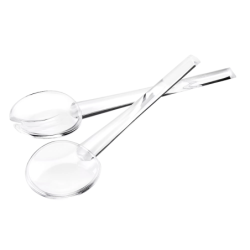 Salad Servers 28cm Clear - Happy Hour