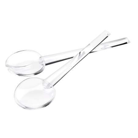 Salad Servers 28cm Clear - Happy Hour