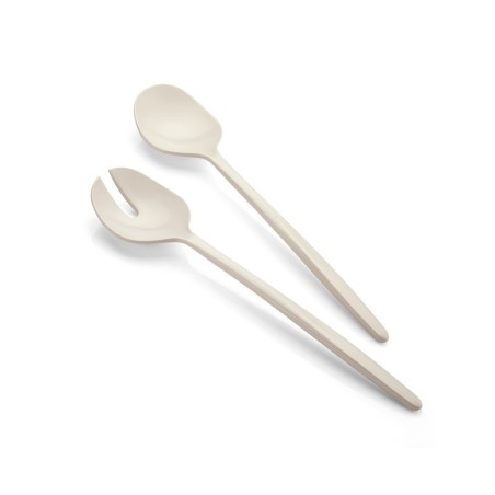 Salad Servers White - Tierra