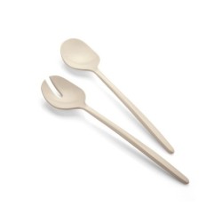 Cubiertos de Ensalada Arcilla - Tierra