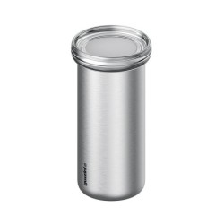 Copo Térmico de Viagem 350ml Prateado - Energy