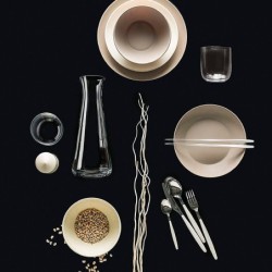 Juego de 24 Cubiertos Blanco - My Fusion
