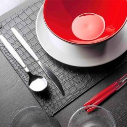 24-Piece Cutlery Set White - My Fusion
