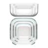 Leak-Proof Glass Container 965ml - Store&More