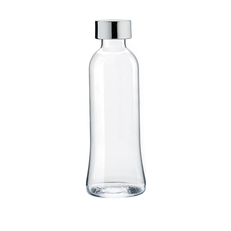 Garrafa de Vidro 1L - 100 Cromado