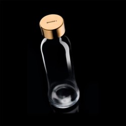 Garrafa de Vidro 1L - 100 Dourado