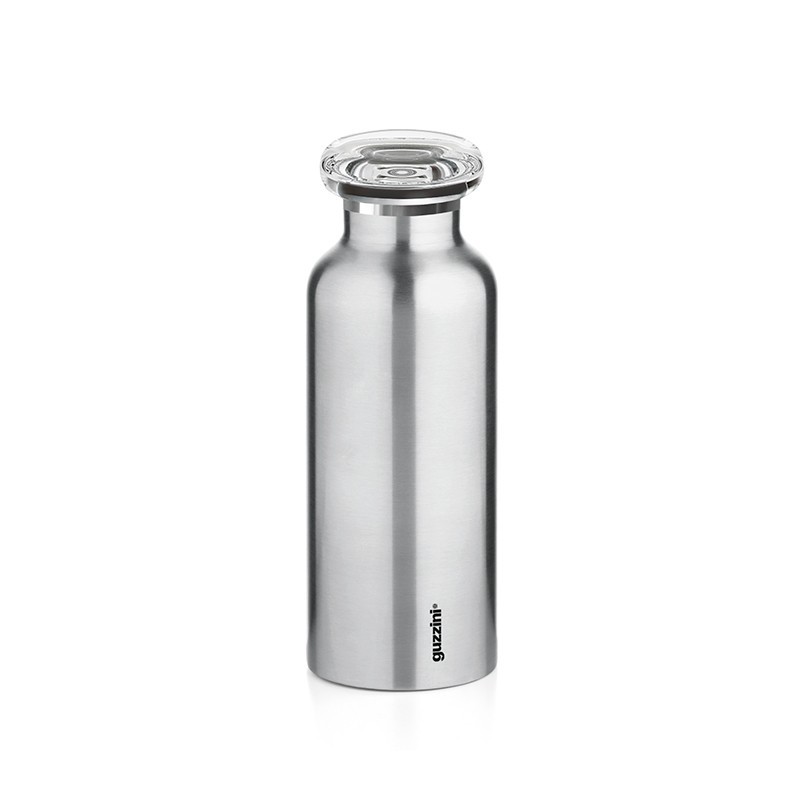 Garrafa Térmica para Viagem 330ml Prateado - Energy