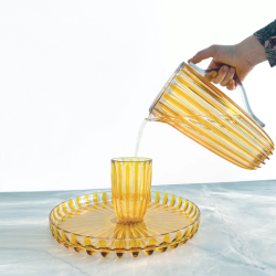 Juego de 4 Vasos Tumbler Ámbar - Dolcevita