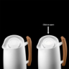 Vacuum Flask 1Lt White - Riviera 63