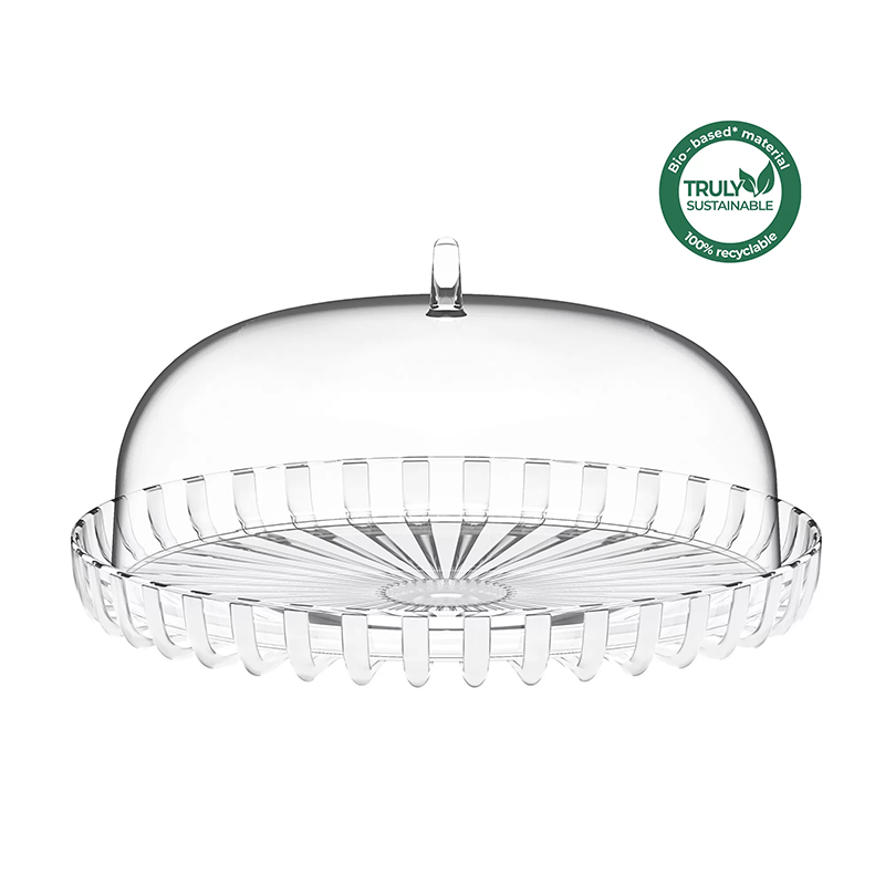 Prato de Bolo com Campânula Pérola - Dolcevita Prato de Bolo com Campânula Pérola - Dolcevita
