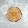 Round Serving Tray Amber - Dolcevita