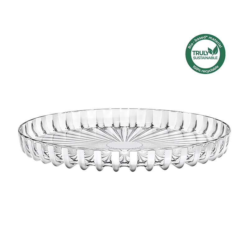 Round Serving Tray Mother of Pearl - Dolcevita Round Serving Tray Mother of Pearl - Dolcevita