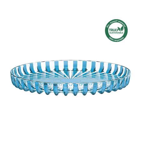 Round Serving Tray Turquoise - Dolcevita