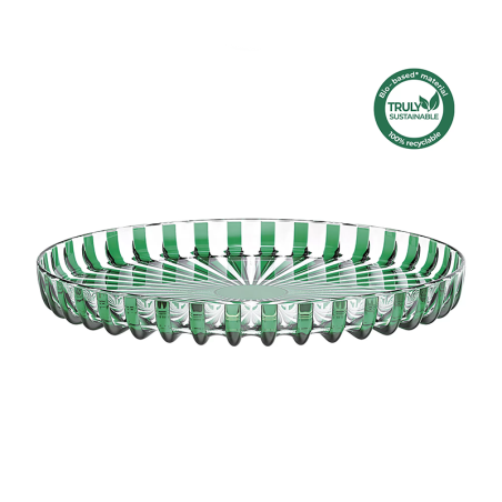 Round Serving Tray Emerald - Dolcevita