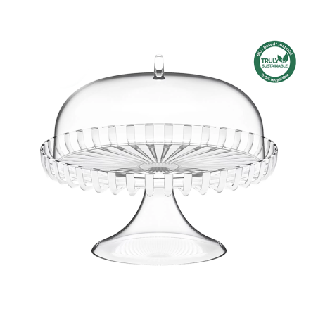 Cake Stand with Dome Mother of Pearl - Dolcevita