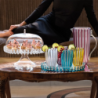 Cake Stand with Dome Mother of Pearl - Dolcevita