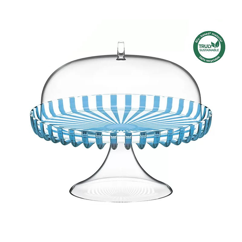 Portatartas con Campana Turquesa - Dolcevita Portatartas con Campana Turquesa - Dolcevita