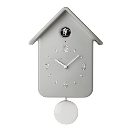 QQ Cuckoo Clock with Pendulum Grey - HOME