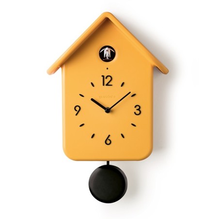 QQ Cuckoo Clock with Pendulum Ochre - HOME