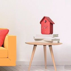 QQ Cuckoo Clock with Pendulum Red - HOME