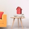 QQ Cuckoo Clock with Pendulum Red - HOME