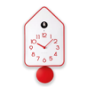 QQ Cuckoo Clock with Pendulum Red - HOME