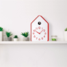 QQ Cuckoo Clock with Pendulum Red - HOME
