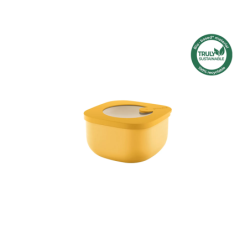 Leak-Proof Shallow Container 450ml Mango Yellow - Eco Store&More