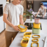 Deep Leak-Proof Container Mango Yellow - Eco Store&More