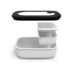 Marmita com Recipientes 900ml Branco - Store&Go