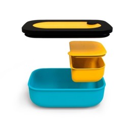 Fiambrera con Recipiente 900ml Ocre - Store&Go