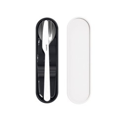 Talheres de Viagem com Caixa Branco - Store&Go