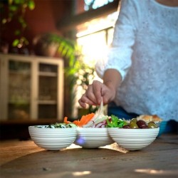 Hors d'oeuvres Dish White - Tierra
