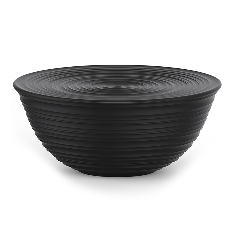 XL Bowl with Lid Charcoal - Tierra