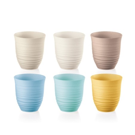 Conjunto de 6 Copos Baixos Tumbler - Tierra