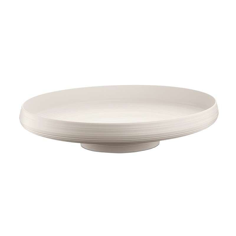 Frutero/Centro de Mesa Blanco - Tierra