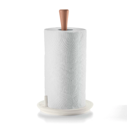 SUPORTE PARA ROLO DE COZINHA BRANCO