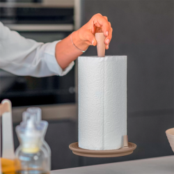 Universal Kitchen Roll Holder Taupe - Roll&Tear