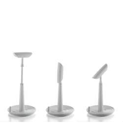 Universal Kitchen Roll Holder Grey - Stop&Tear
