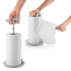 Universal Kitchen Roll Holder Grey - Stop&Tear