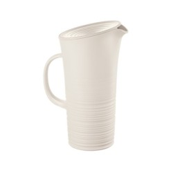 Pitcher with Lid White - Tierra