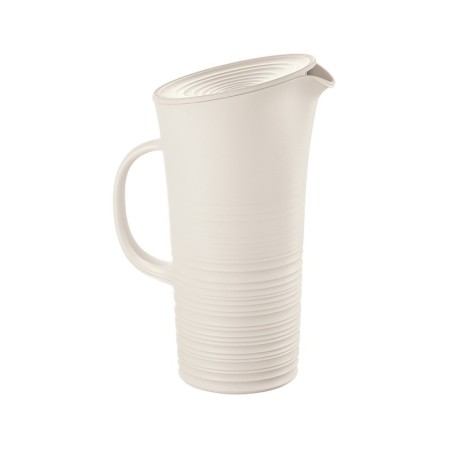 Pitcher with Lid White - Tierra